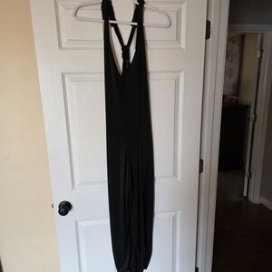 Black Halter Jumpsuit
